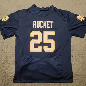 NWOT Men's Under Armour Custom #25 Raghib "Rocket" Ismail Jersey